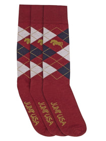 Men Pack of 3 Calf length socks - JUMP USA (1568795492394)