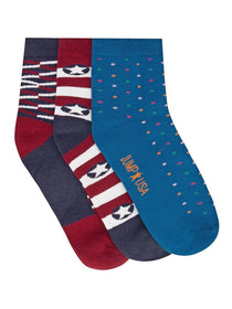 Men Pack of 3 Ankle Length socks - JUMP USA