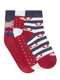Men Pack of 3 Ankle Length socks - JUMP USA