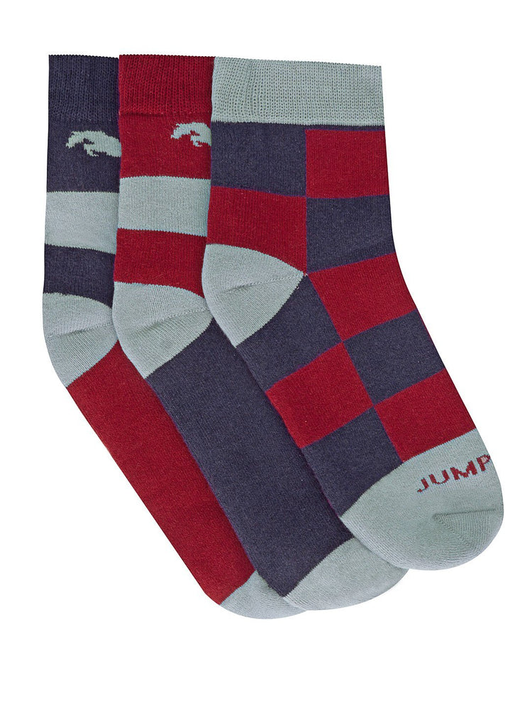 Men Pack of 3 Ankle Length socks - JUMP USA