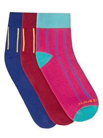 Women Pack of 3 Ankle length Socks - JUMP USA