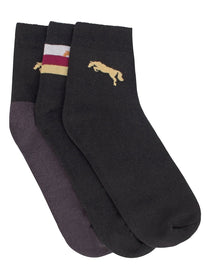 Men Pack of 3 Ankle Length socks - JUMP USA (1568794214442)
