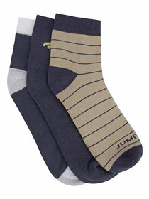 Men Pack of 3 Ankle Length socks - JUMP USA (1568794279978)