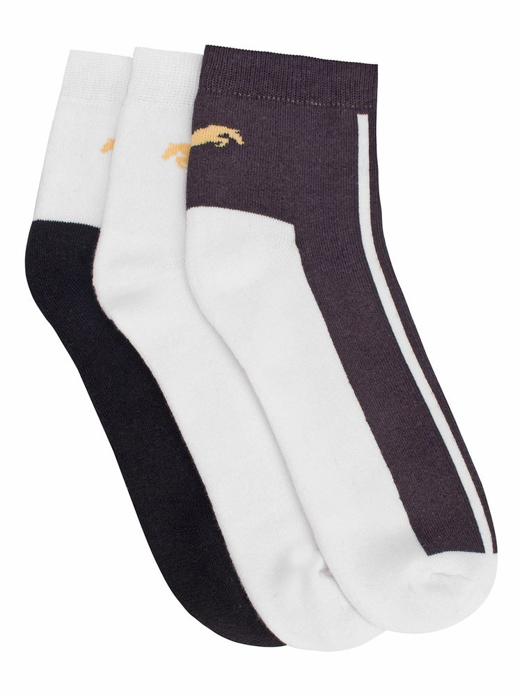 Men Pack of 3 Ankle Length socks - JUMP USA (1568794607658)