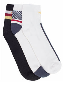 Men Pack of 3 Ankle Length socks - JUMP USA (1568794640426)
