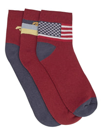 Men Pack of 3 Ankle Length socks - JUMP USA (1568794673194)