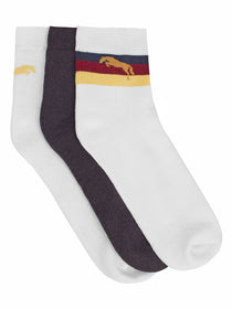 Men Pack of 3 Ankle Length socks - JUMP USA (1568794837034)