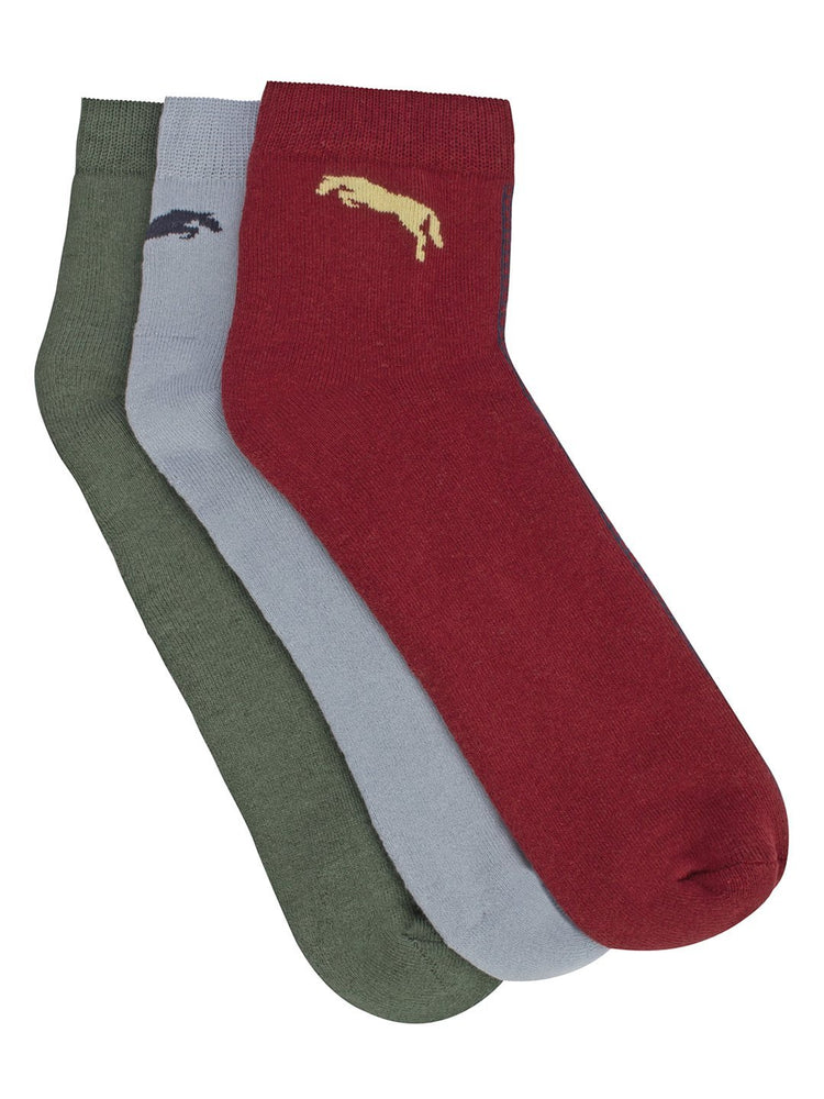 Men Pack of 3 Ankle Length socks - JUMP USA (1568794968106)