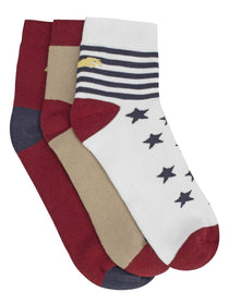 Men Pack of 3 Ankle Length socks - JUMP USA (1568795295786)