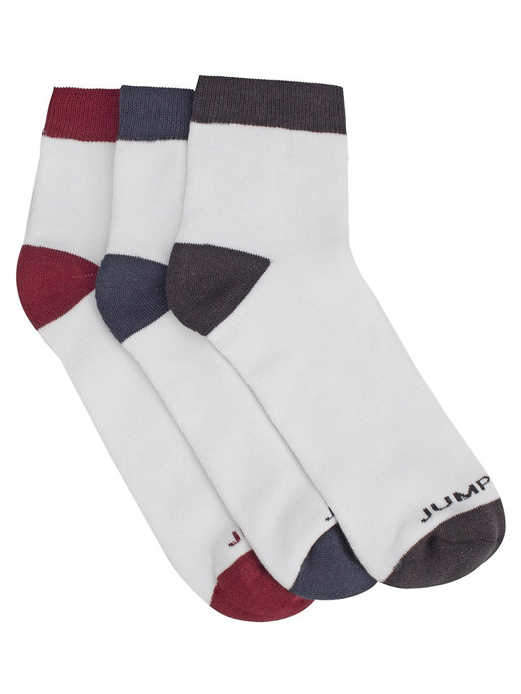 Men Pack of 3 Ankle length socks - JUMP USA (1568795689002)
