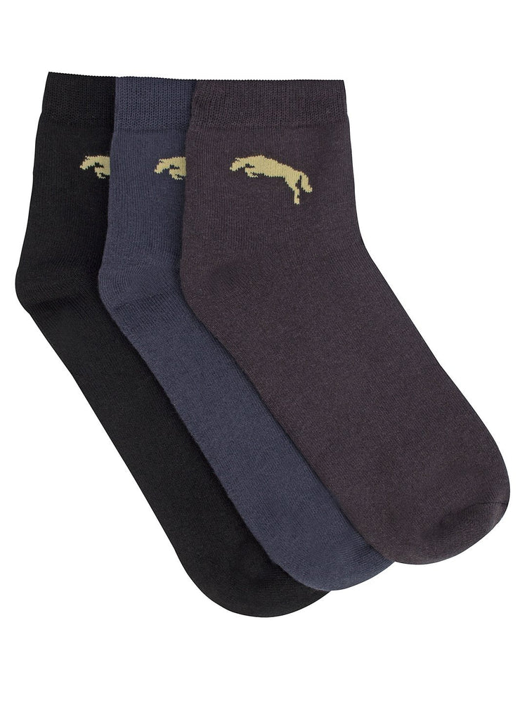 Men Pack of 3 Ankle length socks - JUMP USA (1568795754538)