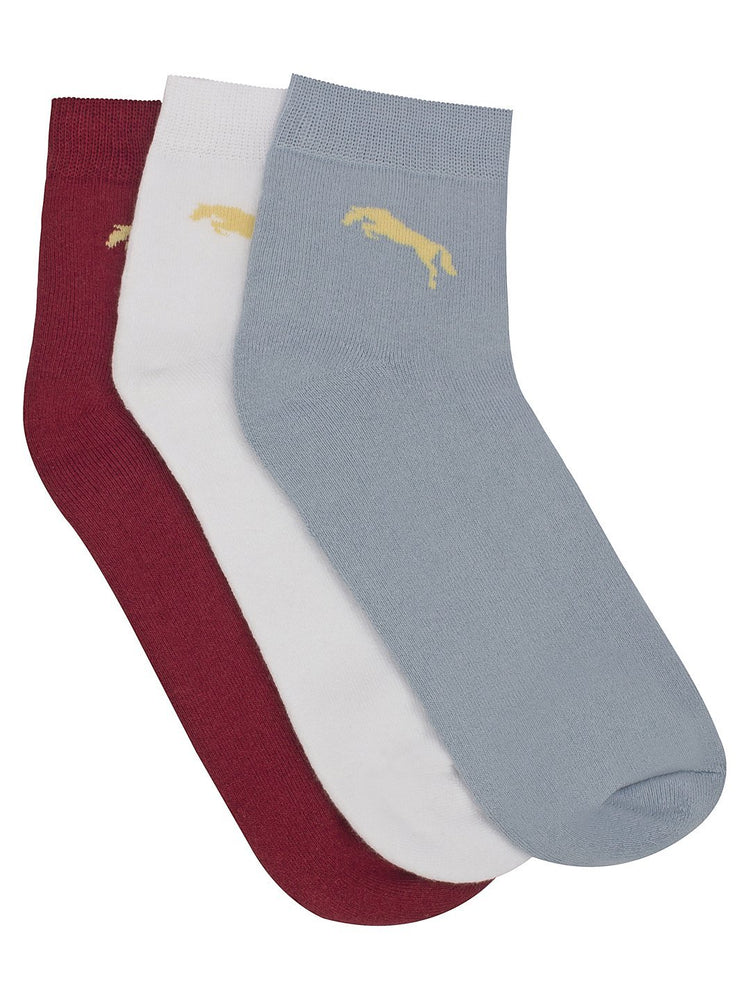 Men Pack of 3 Ankle length socks - JUMP USA (1568795918378)