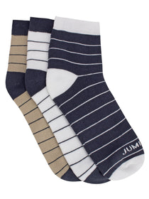 Men Pack of 3 Ankle length socks - JUMP USA (1568796278826)