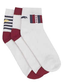 Men Pack of 3 Ankle length socks - JUMP USA (1568796606506)