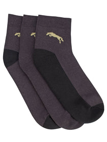 Men Pack of 3 Ankle length socks - JUMP USA (1568796966954)