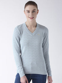 Womens Full Sleeves Cotton Casual Sweater - JUMP USA (1568783401002)