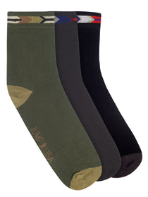 Men Pack of 3 Ankle Length Socks - JUMP USA