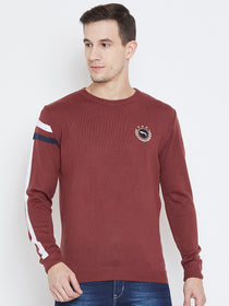 Men Red Casual Sweaters - JUMP USA