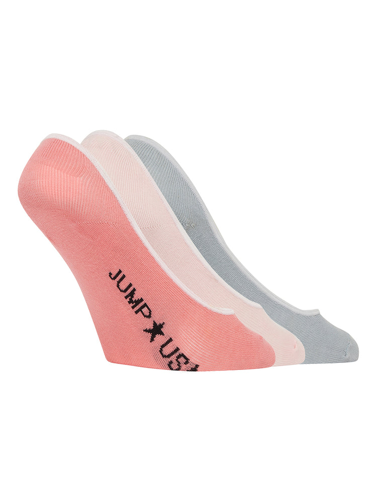 Jump Usa Women'S Pack Of 3 Shoeliner Socks