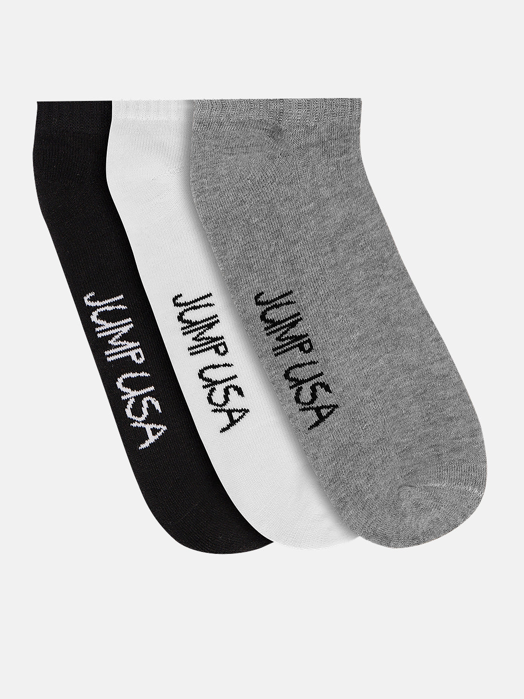 JUMP USA Men Pack of 3 Ankle length Socks - JUMP USA