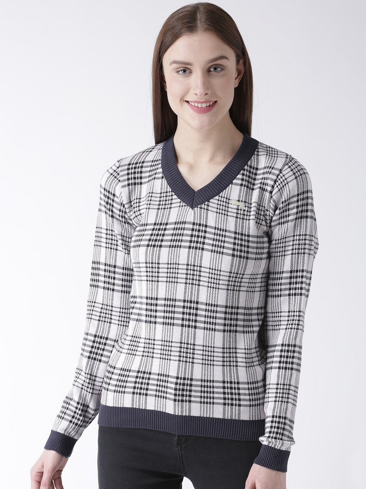 Women Cotton Casual Long Sleeve  Grey Winter Sweaters - JUMP USA (1568776060970)