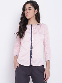 Women Pink Casual Tops - JUMP USA