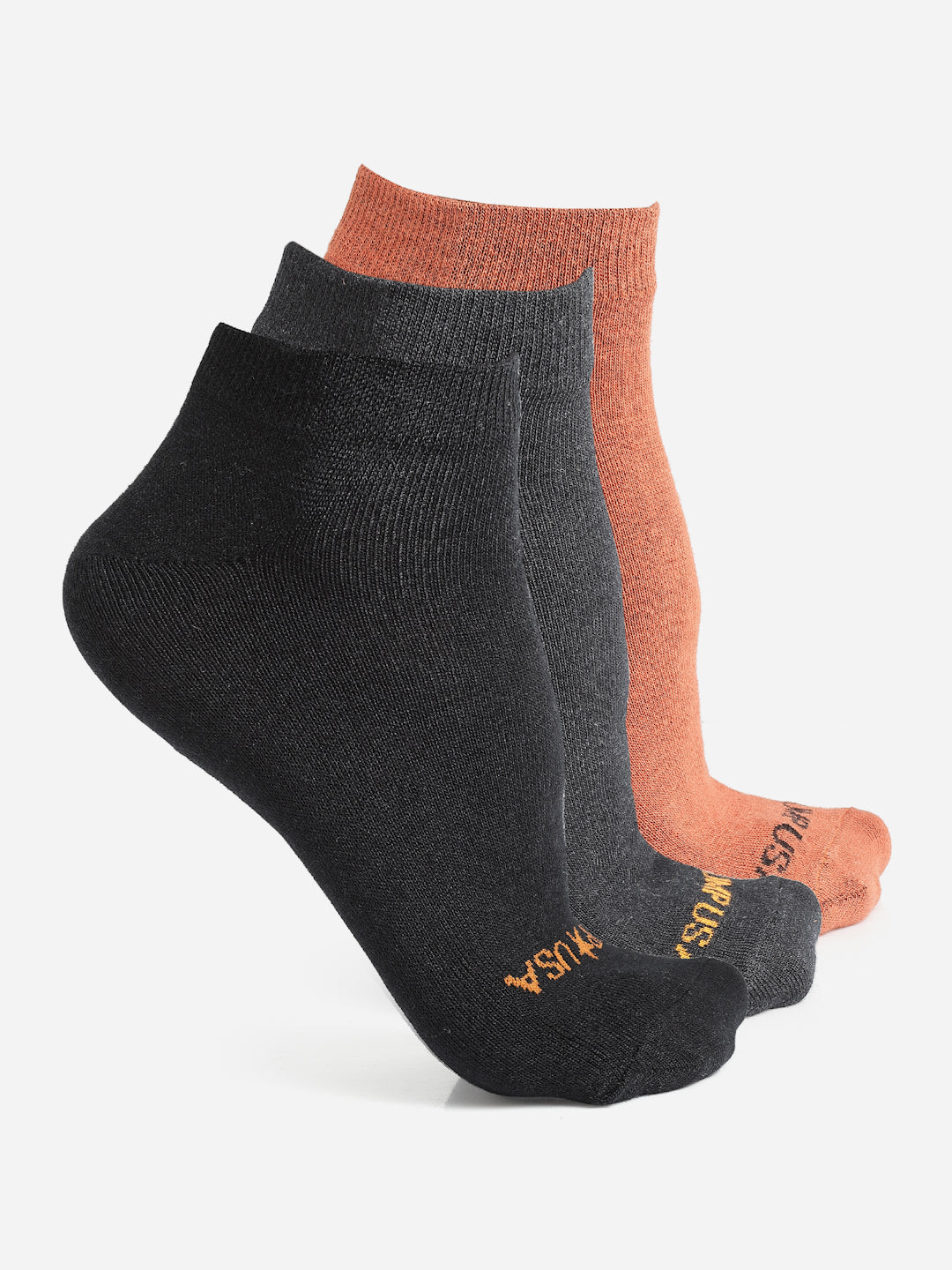 JUMP USA Men Pack Of 3 Assorted Above Ankle-Length Socks