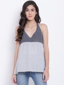 Women White Casual Tops - JUMP USA