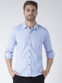 Men Full Sleeve Shirt - Slim Fit - JUMP USA (1568791691306)
