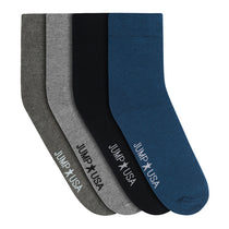 Men Pack of 4 Calf length Socks - JUMP USA