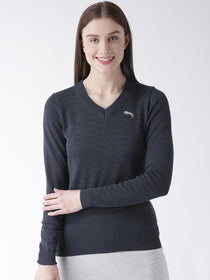 Womens Full Sleeves Cotton Casual Sweater - JUMP USA (1568783368234)