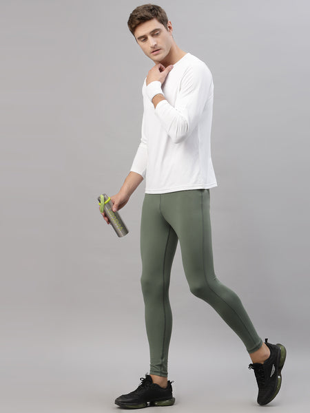 Mens green cheap compression tights