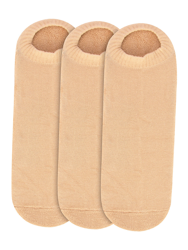 Women Pack of 3 Solid Shoeliners Socks - JUMP USA
