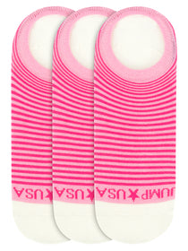 Women Pack of 3 Solid Shoeliners Socks - JUMP USA