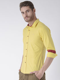 Men Slim Fit Casual Cotton Shirt - JUMP USA (1568779403306)