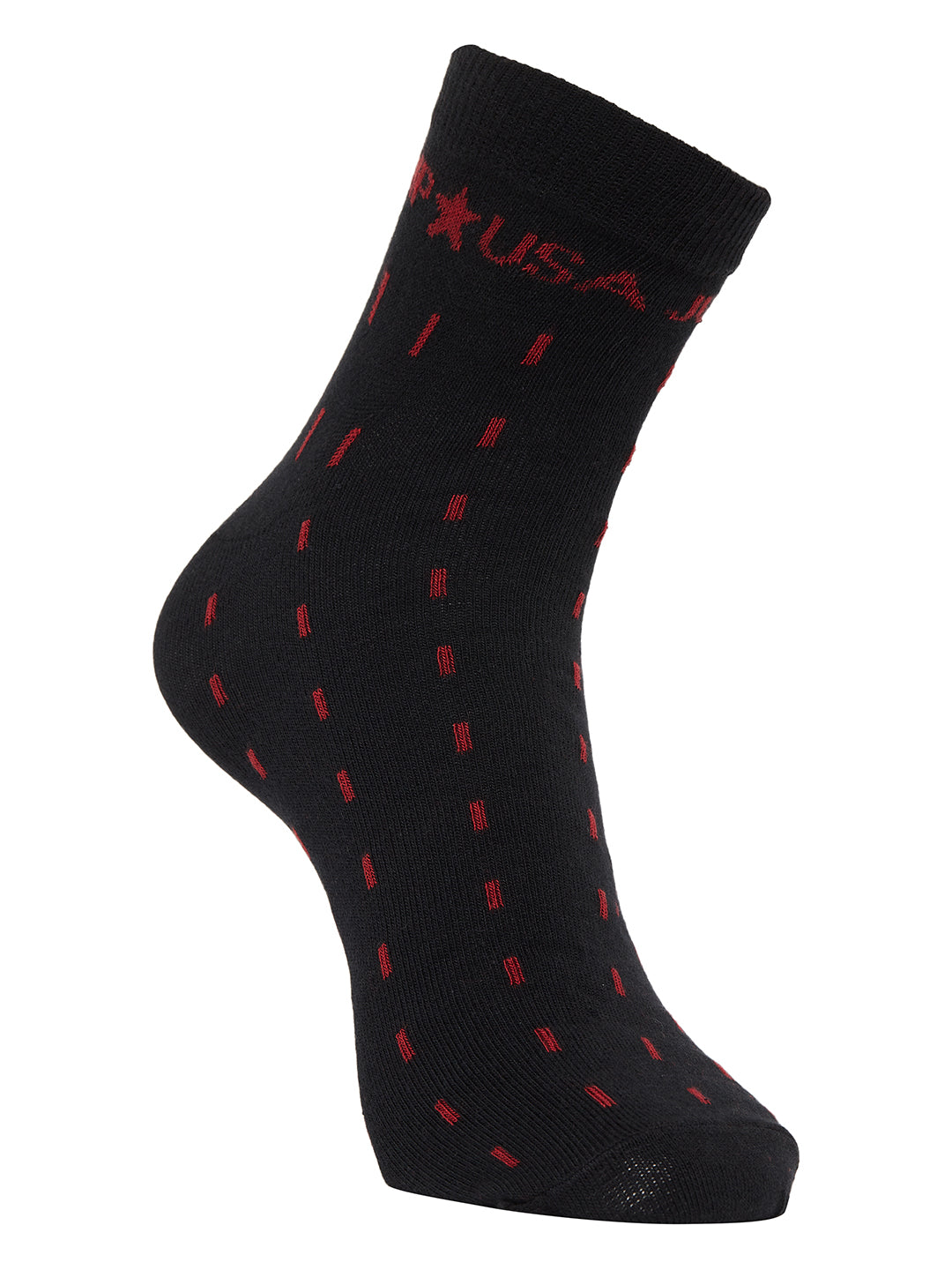 Jump Usa Men'S Pack Of 3 Ankle Length Socks