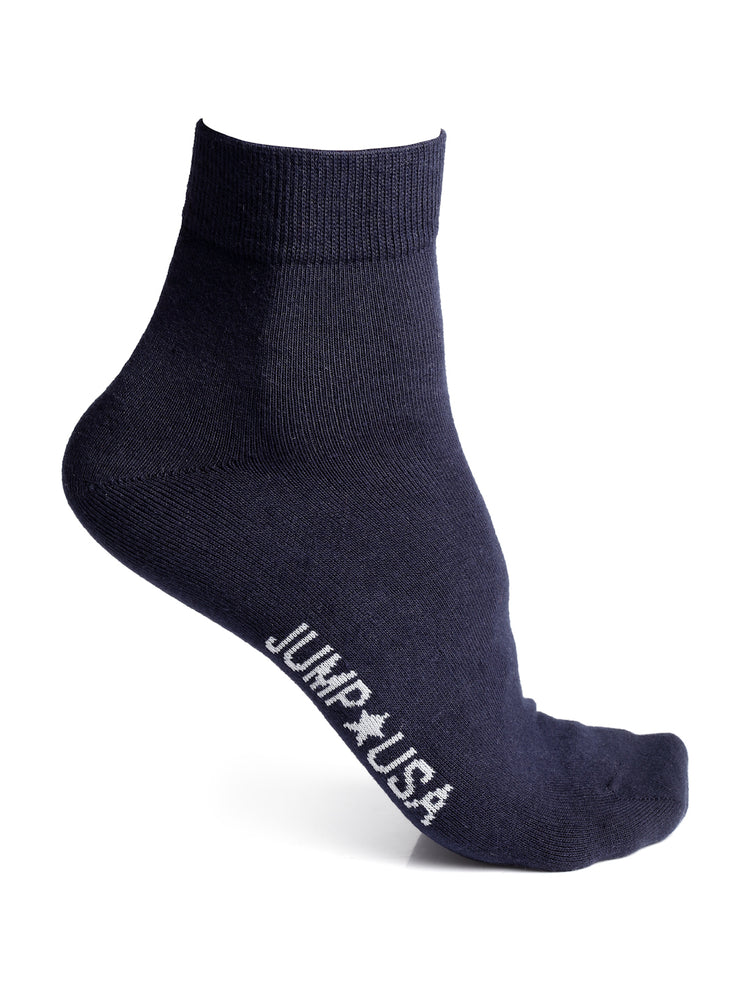 JUMP USA Men Pack Of 3 Assorted Ankle-Length Socks