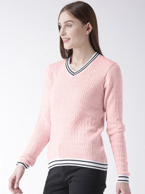 Women Full Sleeves Cotton Casual Sweater - JUMP USA (1568783302698)