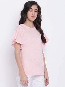 Women Pink Casual Tops - JUMP USA