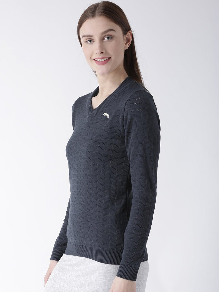 Womens Full Sleeves Cotton Casual Sweater - JUMP USA (1568783368234)