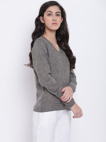 Women Beige Casual Sweaters - JUMP USA