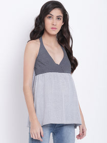 Women White Casual Tops - JUMP USA