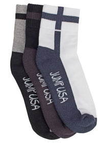 Men Pack of 3 Ankle length socks - JUMP USA (1568793395242)