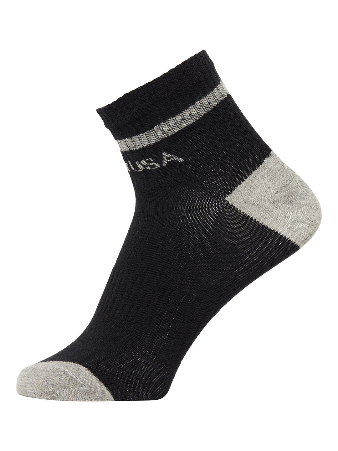 Jump Usa Men'S Pack Of 3 Ankle Length Socks