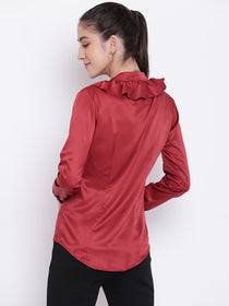 Women Navy Blue Casual Tops - JUMP USA