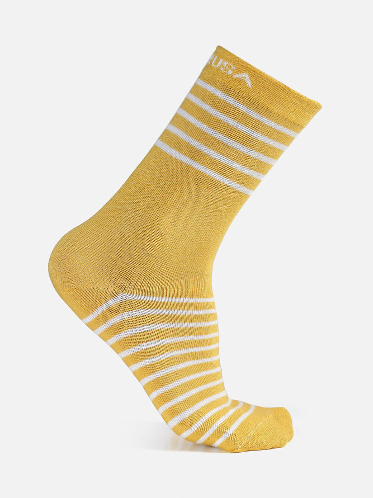 JUMP USA Set of 3 Calf Length Socks For Women