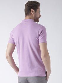 Men Plain Short Sleeve Polo T-Shirt - JUMP USA (1568779796522)
