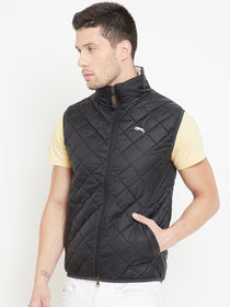 Men Half Sleeve Polyester Jacket - JUMP USA (1568785072170)