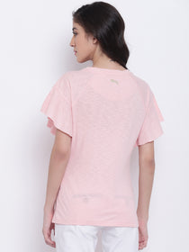 Women Pink Casual Tops - JUMP USA