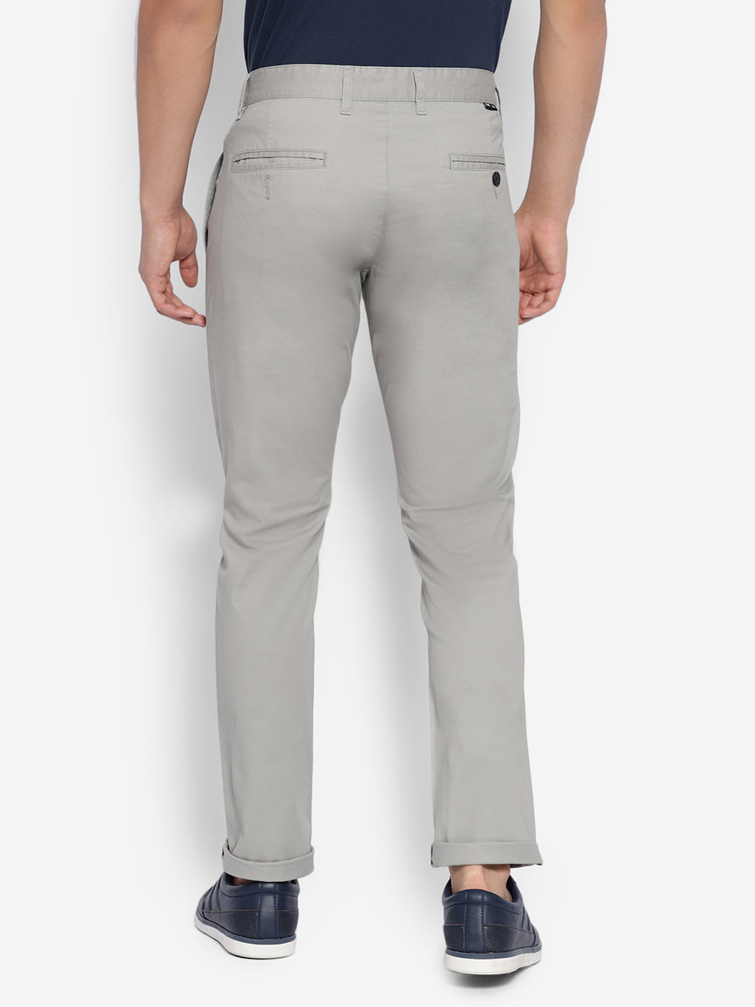 JUMP USA Men Premium Cotton Slim Fit Sustainable Chinos